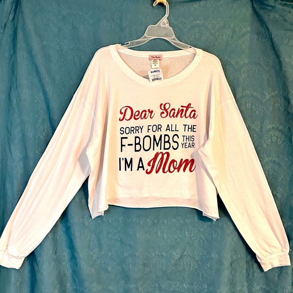 NWT Adult Humor/ F Bombs/ Holiday Shirt- 3XL